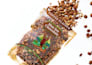chocolate packaging label with box dieline design